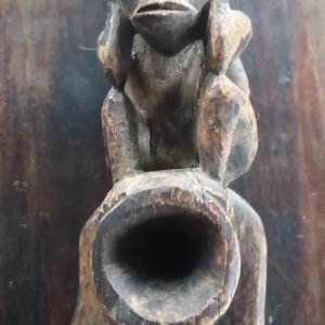 African wood pipe